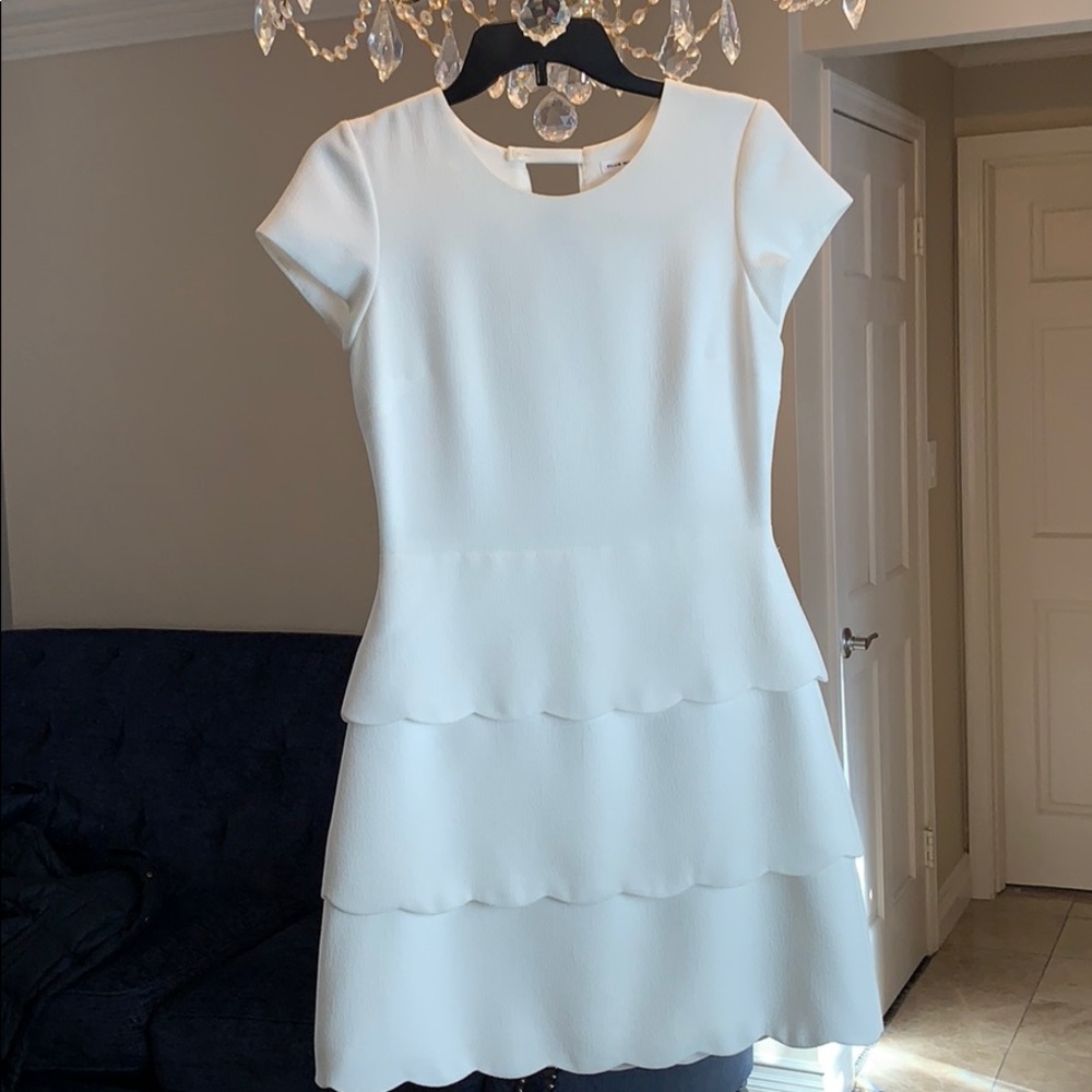 Club Monaco white mini dress
